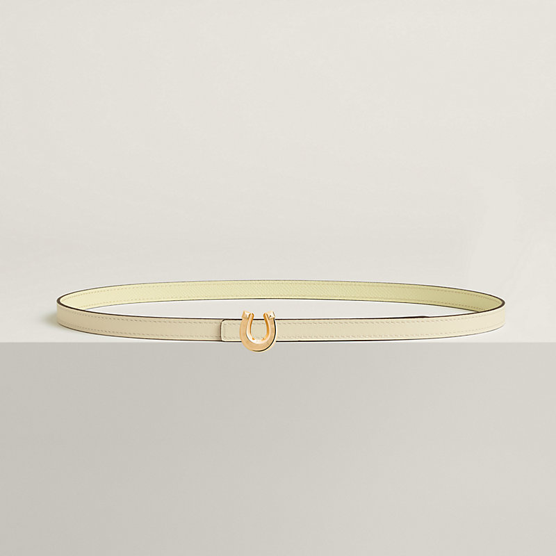 Lucky Jockette belt buckle & Reversible leather strap 13 mm
