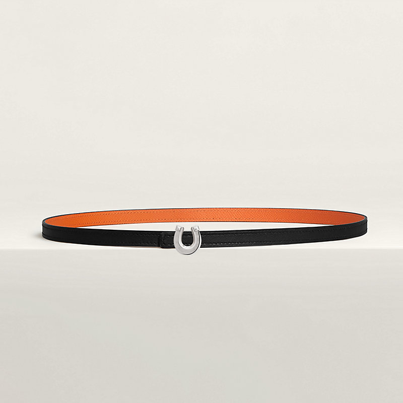 Lucky Jockette belt buckle & Reversible leather strap 13 mm