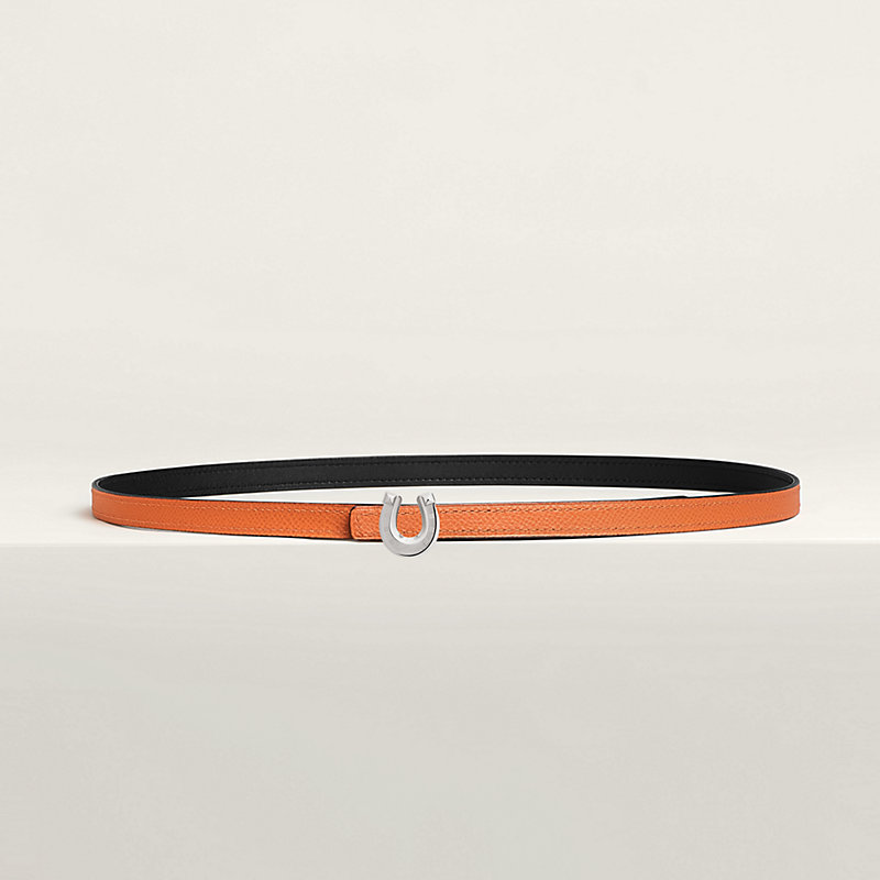 Lucky Jockette belt buckle & Reversible leather strap 13 mm