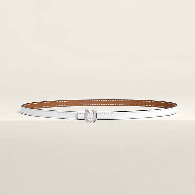 Lucky Jockette belt buckle & Reversible leather strap 13 mm
