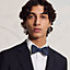 View: Worn, Magnifying H bow tie