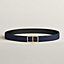 Maillon Attele belt buckle & Reversible leather strap 32&nbsp;mm, View: , view 2 of 3