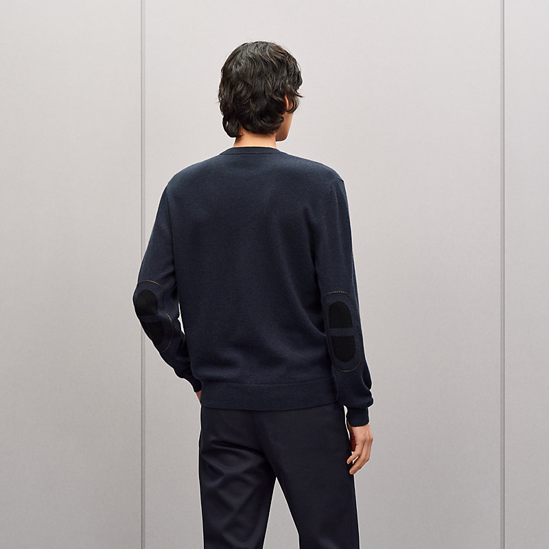 "Maillon Chaine d'Ancre" crewneck cashmere sweater