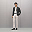 "Maillon Chaine d'Ancre" zipped cashmere jacket, View: Worn, worn, view 1 of 6