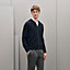 “Maillon Chaine d'Ancre”拉链山羊绒夹克, 视图: 图片：产品佩戴, worn, 当前为第5张（共6张）