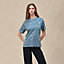 “Maillon Equestre”宽松T恤, 视图: 图片：产品佩戴, worn, 当前为第2张（共4张）