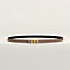 View: , Maillon H belt buckle & Reversible leather strap 13 mm