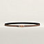 View: , Maillon H belt buckle & Reversible leather strap 13 mm