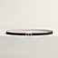 View: , Maillon H belt buckle & Reversible leather strap 13 mm