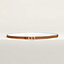 View: , Maillon H belt buckle & Reversible leather strap 13 mm