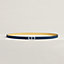 View: , Maillon H belt buckle & Reversible leather strap 13 mm
