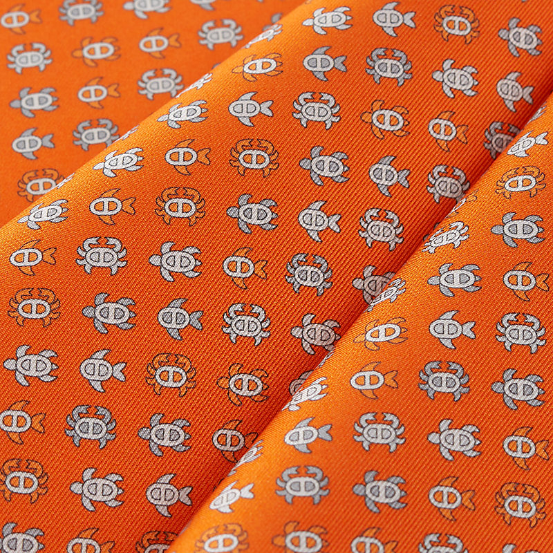 Maillon Nageur pocket square 45