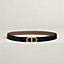 View: , Maillon Torsade belt buckle & Reversible leather strap 24 mm