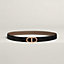 View: , Maillon Torsade belt buckle & Reversible leather strap 24 mm