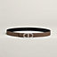 View: , Maillon Torsade belt buckle & Reversible leather strap 24 mm