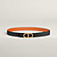 View: , Maillon Torsade belt buckle & Reversible leather strap 24 mm