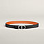 View: , Maillon Torsade belt buckle & Reversible leather strap 24 mm