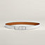 View: , Maillon Torsade belt buckle & Reversible leather strap 24 mm