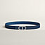 View: , Maillon Torsade belt buckle & Reversible leather strap 24 mm