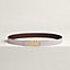 View: , Maillon Torsade belt buckle & Reversible leather strap 24 mm