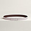 View: , Maillon Torsade belt buckle & Reversible leather strap 24 mm