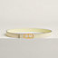 View: , Maillon Torsade belt buckle & Reversible leather strap 24 mm