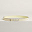 View: , Maillon Torsade belt buckle & Reversible leather strap 24 mm
