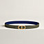 View: , Maillon Torsade belt buckle & Reversible leather strap 24 mm
