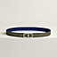 View: , Maillon Torsade belt buckle & Reversible leather strap 24 mm