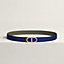 View: , Maillon Torsade belt buckle & Reversible leather strap 24 mm