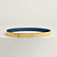 View: , Maillon Torsade belt buckle & Reversible leather strap 24 mm