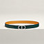 View: , Maillon Torsade belt buckle & Reversible leather strap 24 mm