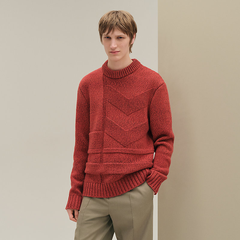 "Maxi Casaque" crewneck sweater