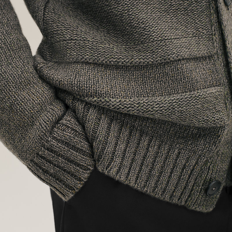 “Maxi Casaque”纽扣开衫