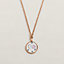 View: front, Medaille Funny Ice Cream necklace, small model