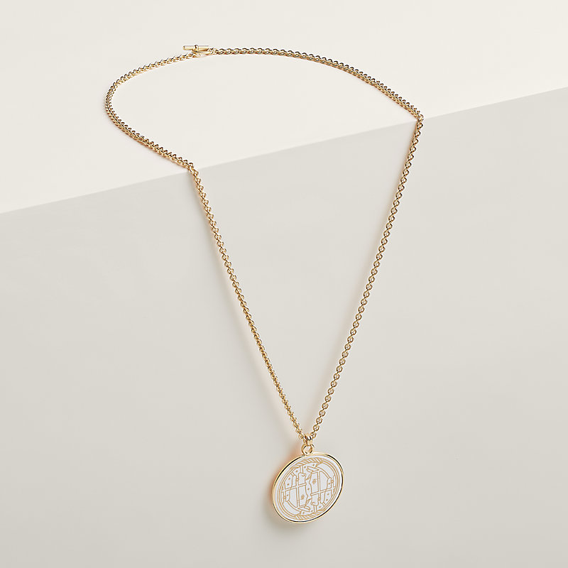 Medaille Quadrige necklace, large model | Hermès Mainland China