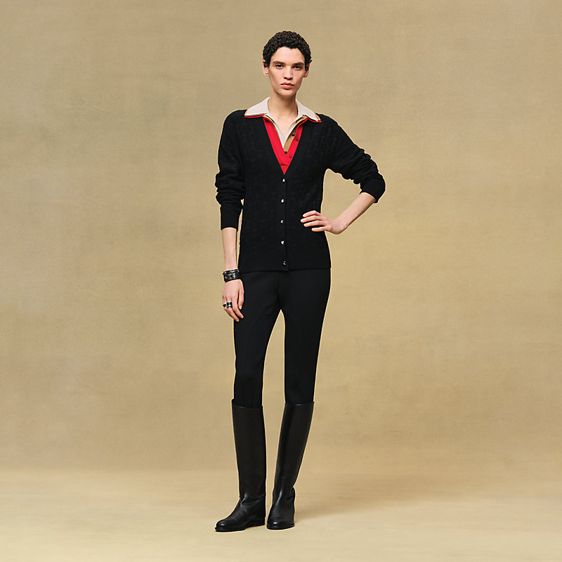 "Medor" long-sleeve cardigan