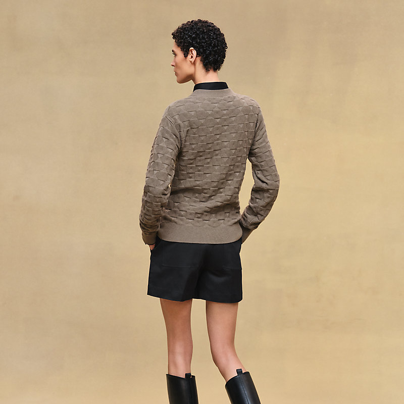 "Medor" long-sleeve cardigan