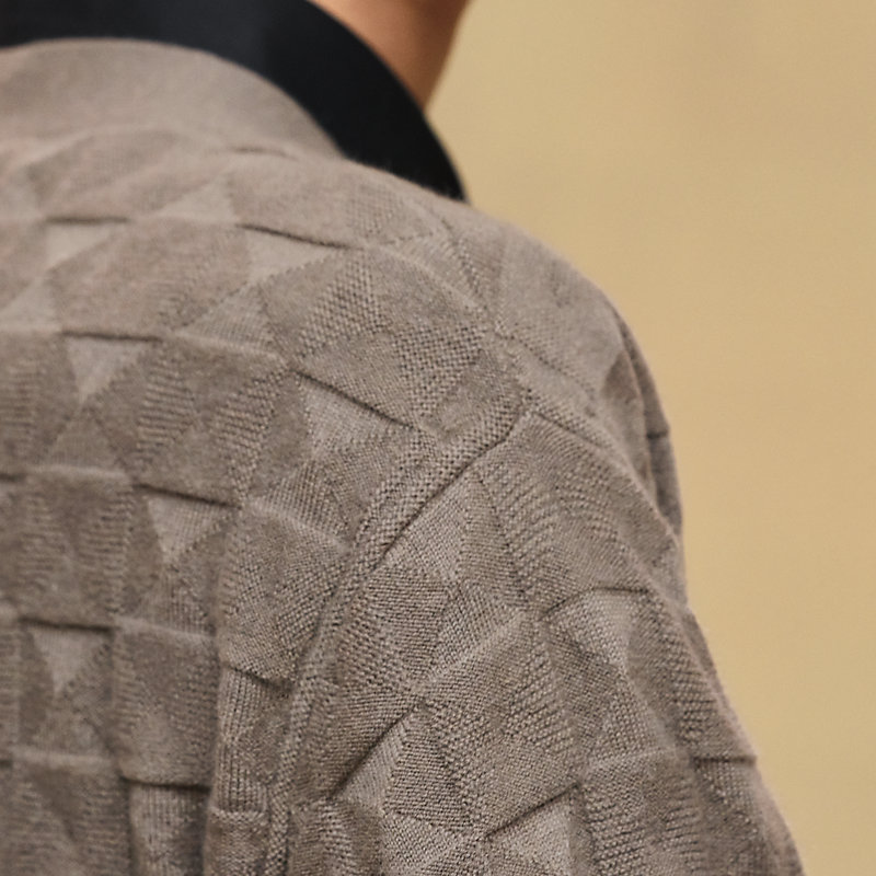 "Medor" long-sleeve cardigan