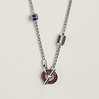 Meli-Melo necklace - Green | Hermès Mainland China