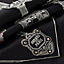 View: Detail, Merveilleuses Lanternes embroidered scarf 90