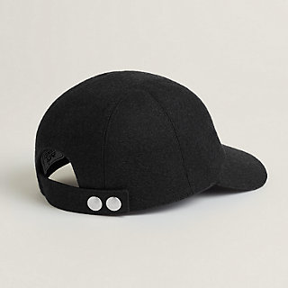 Miles H Cut cap - Black | Hermès Mainland China 