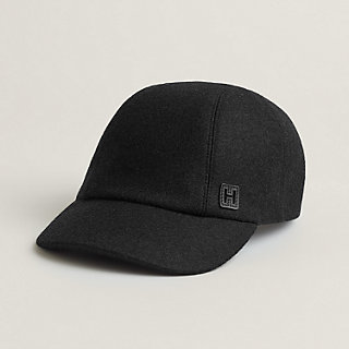 Miles H Cut cap - Black | Hermès Mainland China 