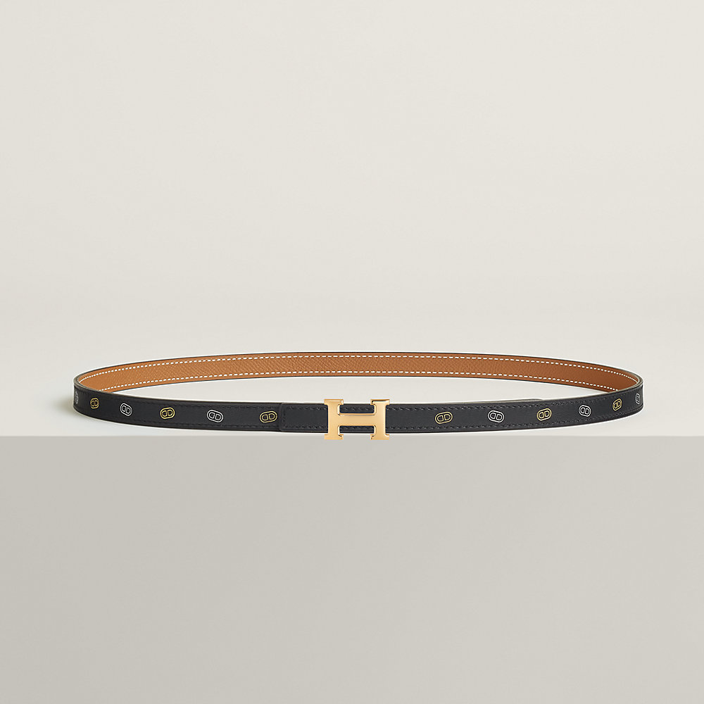 Mini 5382 belt buckle & Hermès sur Mer reversible leather