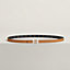 View: , Mini 5382 belt buckle & Hermès sur Mer reversible leather strap 13 mm