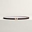 View: , Mini 5382 belt buckle & Reversible leather strap 13 mm