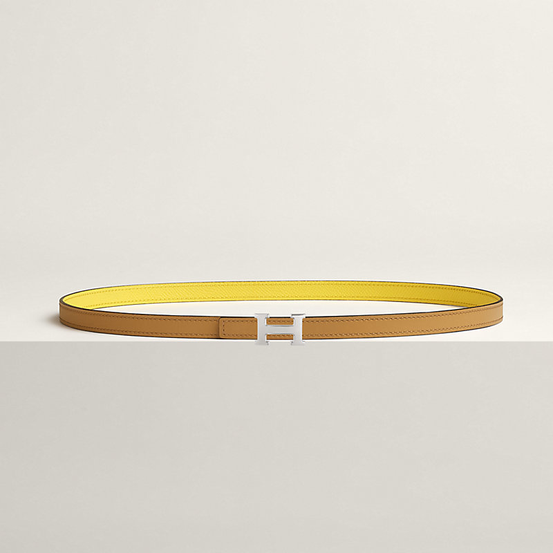 Mini 5382 belt buckle & Reversible leather strap 13 mm