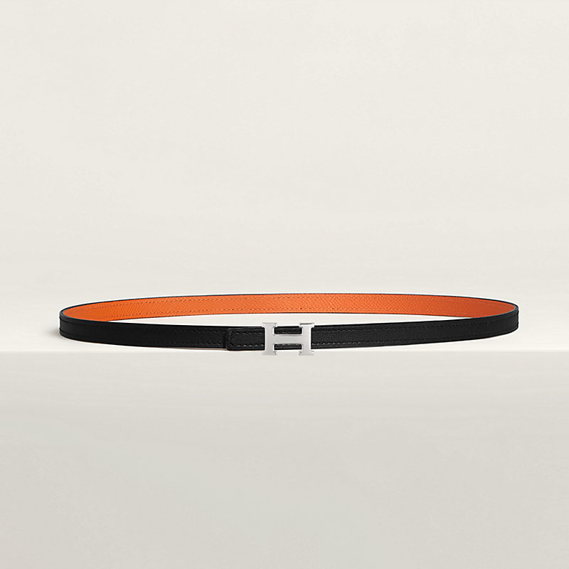 Mini 5382 belt buckle & Reversible leather strap 13 mm