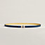 View: , Mini 5382 belt buckle & Reversible leather strap 13 mm