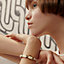 View: Worn, Mini Clic Chaine d'Ancre Gloria Soli bracelet